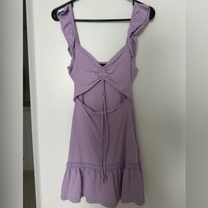 Light purple minidress